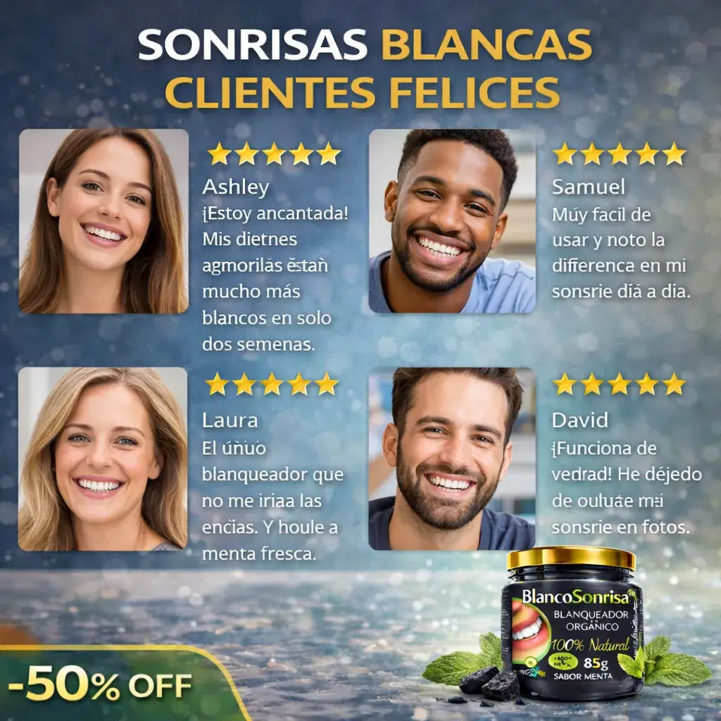 BlancoSonrisa Recupera el blanco natural de tu sonrisa sin tratamientos costosos
