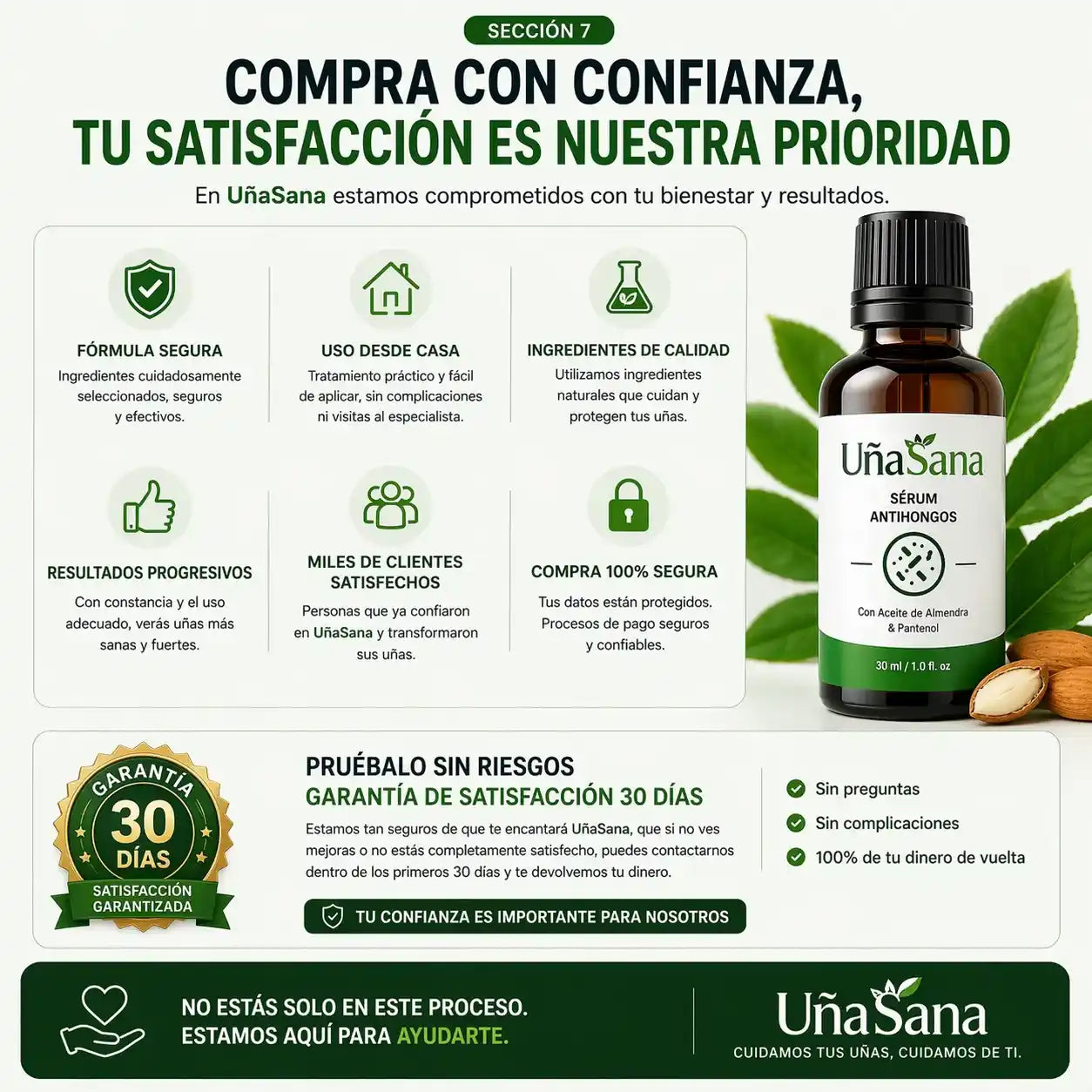 Serum Antihongos 30ML -Vuelve a mostrar tus uñas sin vergüenza