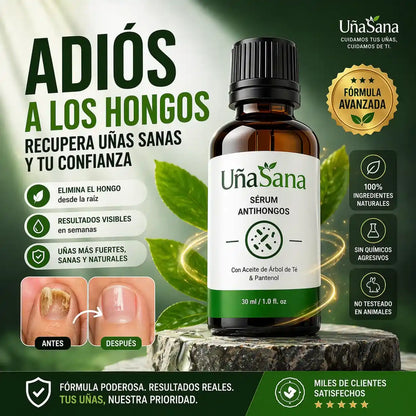 Serum Antihongos 30ML -Vuelve a mostrar tus uñas sin vergüenza