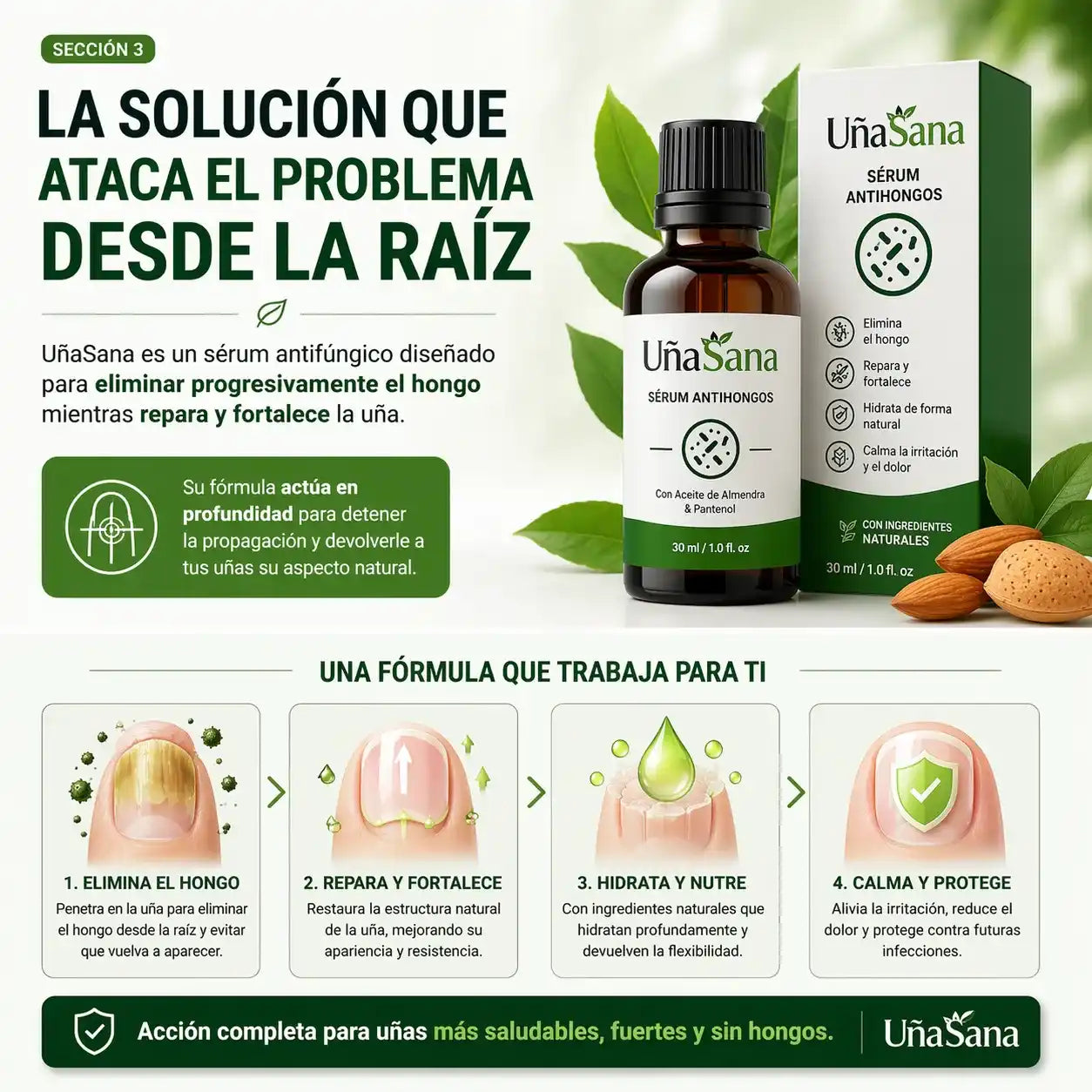 Serum Antihongos 30ML -Vuelve a mostrar tus uñas sin vergüenza