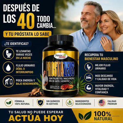 prostazeus-Recupera tu Vitalidad Masculina y Apoya tu Salud Prostática Naturalmente