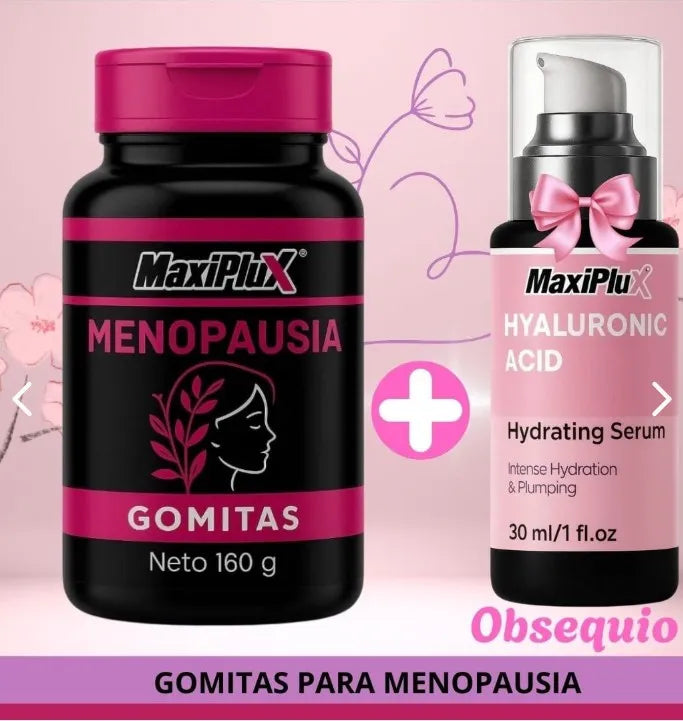 MaxiPlus MenoBalance  Equilibrio natural en tu nueva etapa 🌸 (60 GOMITAS)