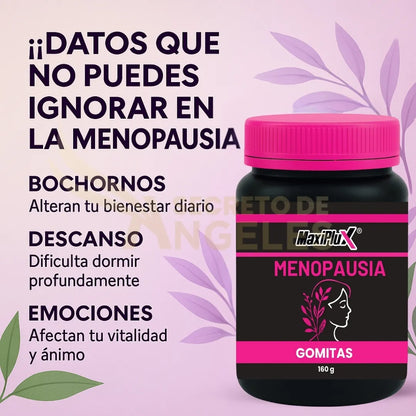 MaxiPlus MenoBalance  Equilibrio natural en tu nueva etapa 🌸 (60 GOMITAS)