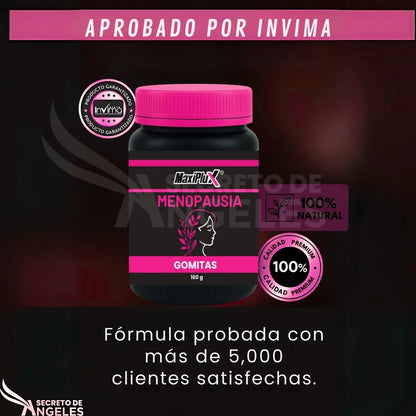 MaxiPlus MenoBalance  Equilibrio natural en tu nueva etapa 🌸 (60 GOMITAS)