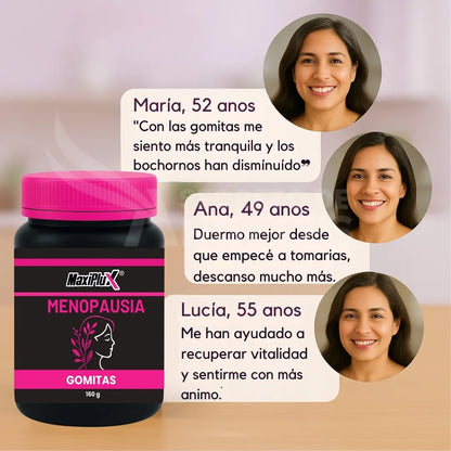 MaxiPlus MenoBalance  Equilibrio natural en tu nueva etapa 🌸 (60 GOMITAS)