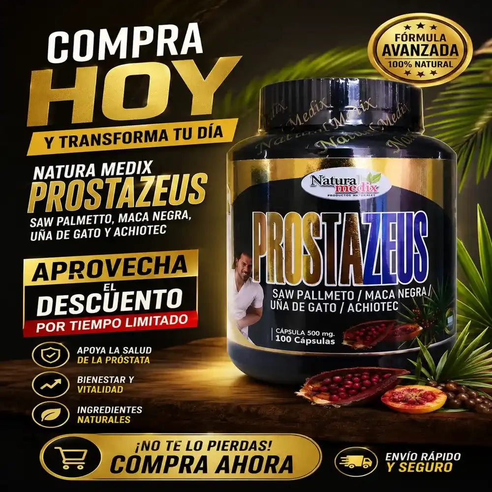 prostazeus-Recupera tu Vitalidad Masculina y Apoya tu Salud Prostática Naturalmente