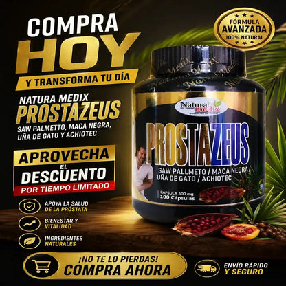 prostazeus-Recupera tu Vitalidad Masculina y Apoya tu Salud Prostática Naturalmente