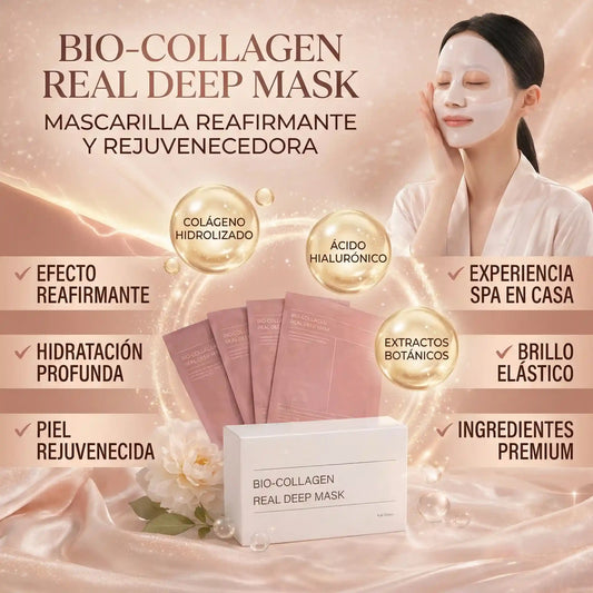 Bio-Collagen Real Deep Mask – El Secreto Coreano para una Piel Rejuvenecida Mientras Duermes
